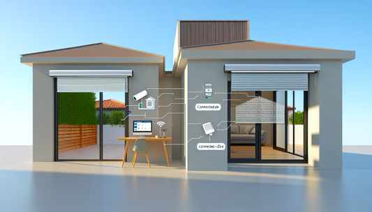 "Domotique et sécurité : volets roulants, moustiquaires et screen-zip connectés pour une maison sécurisée"