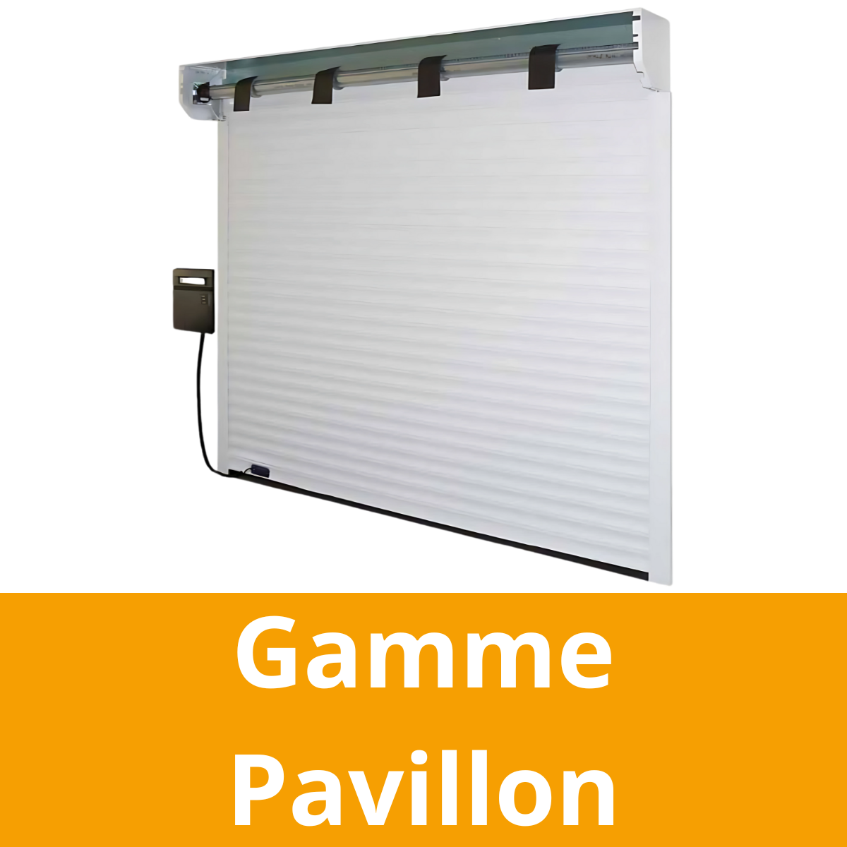 Porte de garage enroulable - Gamme pavillon