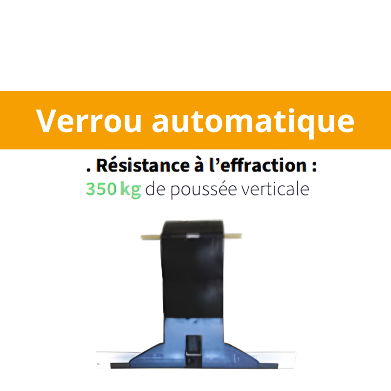 verrou automatique pour porte de garage enroulable - gamme RESIDENCE