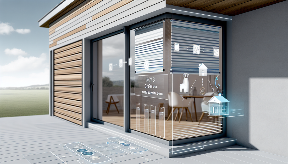 "Automatisation de Menuiseries Extérieures pour une Maison Connectée sur Creer-ma-menuiserie.com"