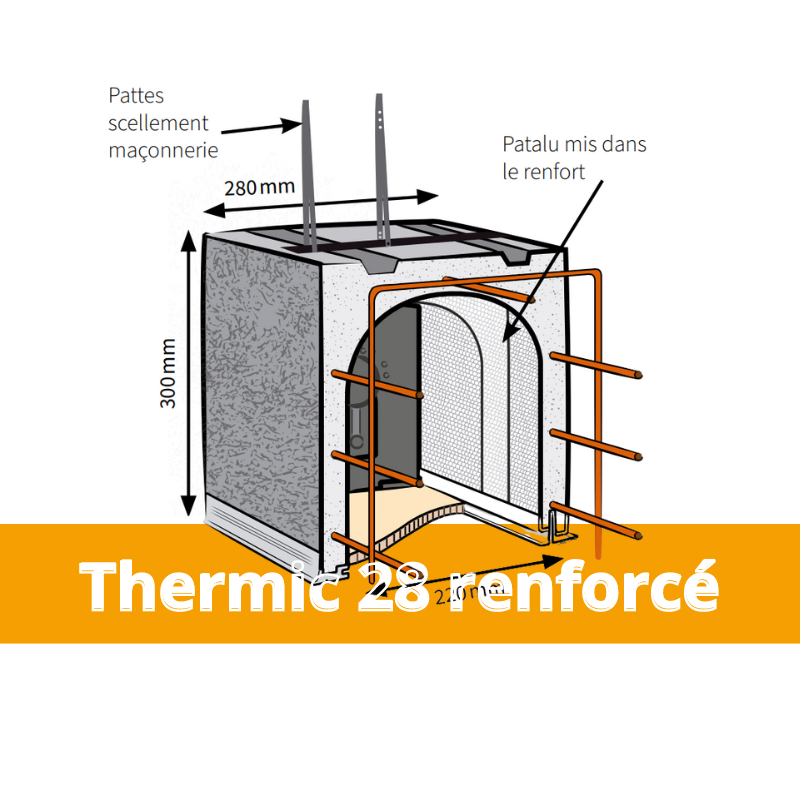 les caractéristiques d'un coffre tunnel thermic 28 renforcé