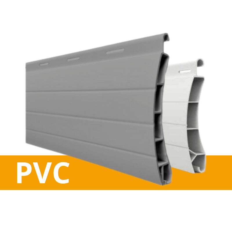 Lame PVC pour tablier de volet roulant