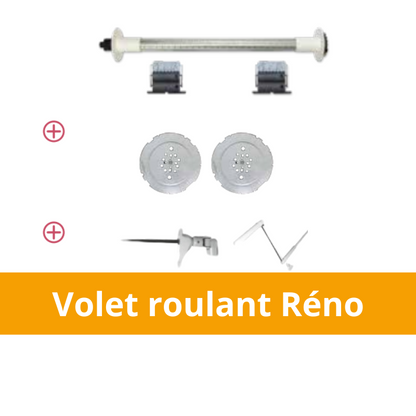 axe à tringle oscillante pour volet roulant réno