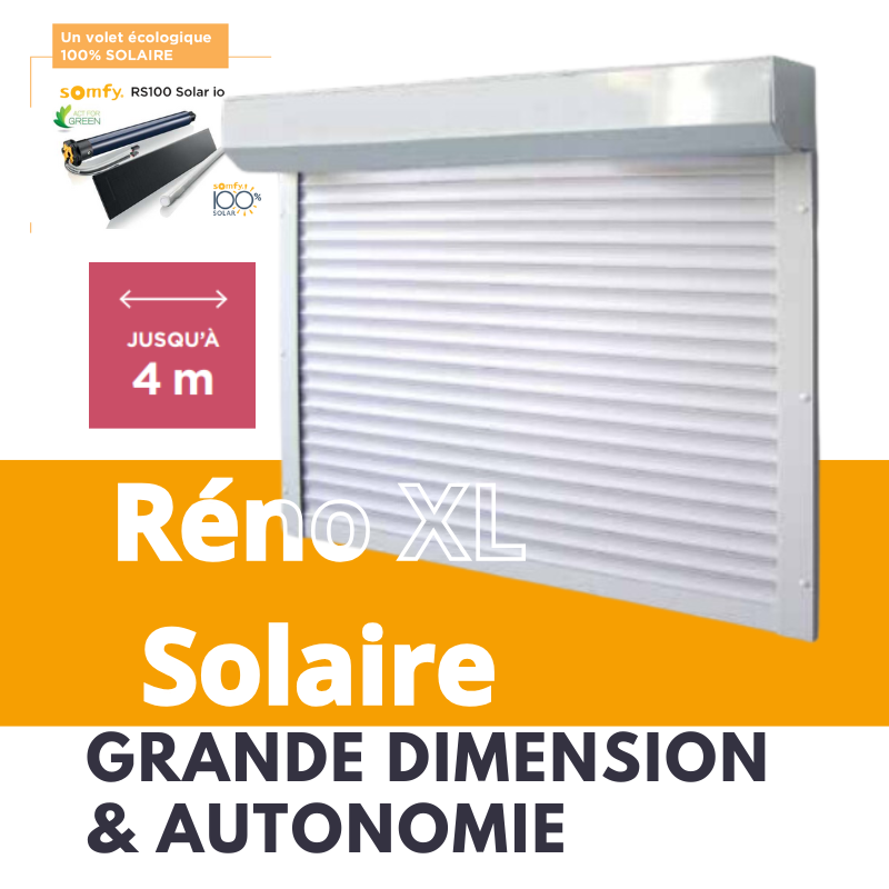 volet roulant réno XL solaire