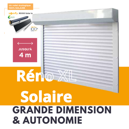 volet roulant réno XL solaire